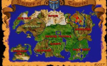 Arena Map of Tamriel